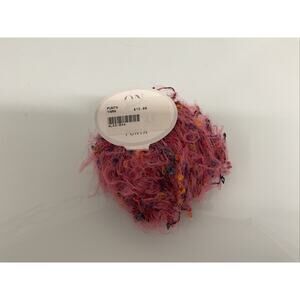 Skein On Line Punta # 4 -- PINK With Color Accents- 50 Grams